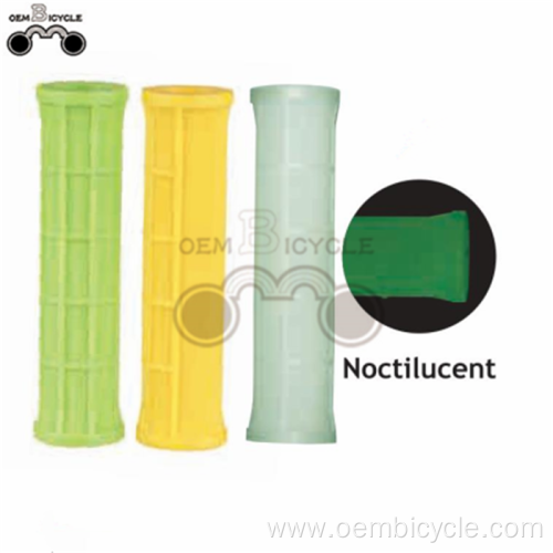 lock on bike grips / custom bicycle noctilucent handlebar grips